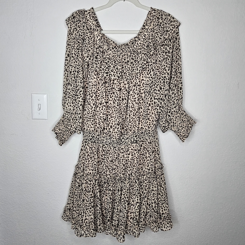 NWT - Leopard Print Dress - Size Large